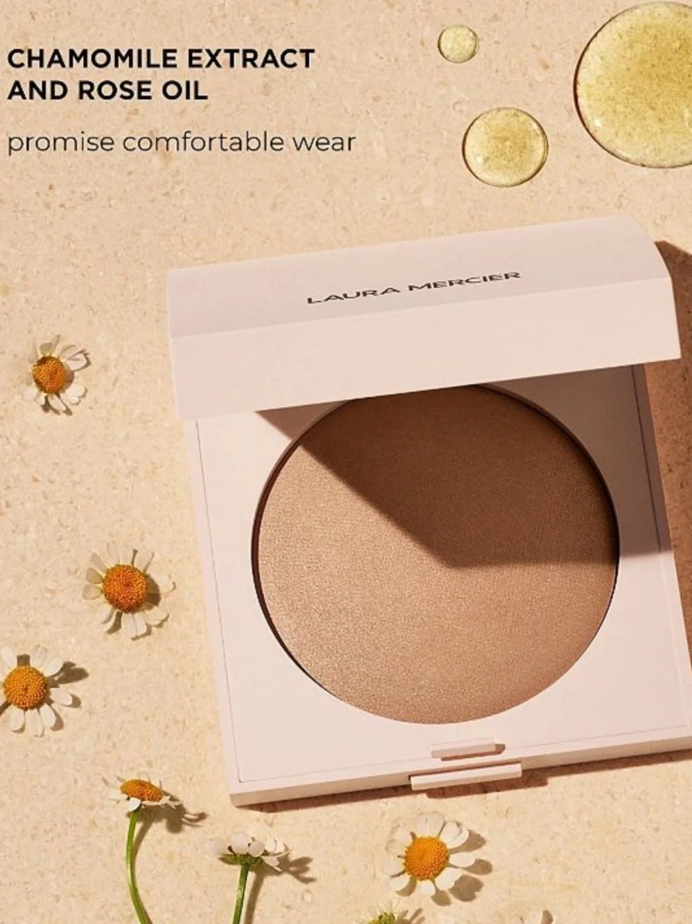 laura mercier Real Flawless Luminous Perfecting Pressed Powder in Translucent 7g